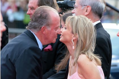Juan Carlos con Corinna, señalada como su amante, en 2006