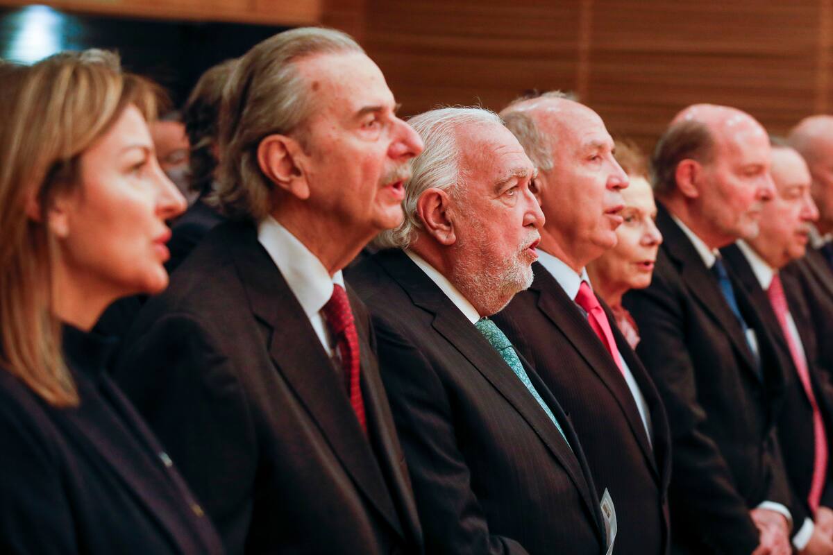 Juan Carlos Maqueda, durante el acto por la asunción de Ricardo Gil Lavedra como nuevo presidente del Colegio Publico de Abogados de la Ciudad de Buenos Aires