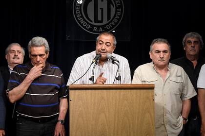 Juan Carlos Schmid, Héctor Daer y Carlos Acuña sucedieron a Hugo Moyano, Antonio Caló y Luis Barrionuevo al frente de la CGT