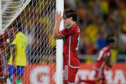 Juan Castilla se lamenta por una situación desperdiciada; Colombia empató con Brasil