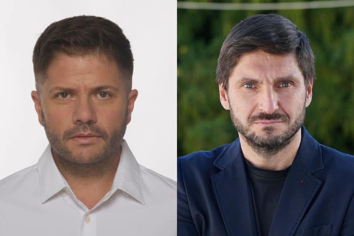 Juan Cruz Cándido y Maximiliano Pullaro