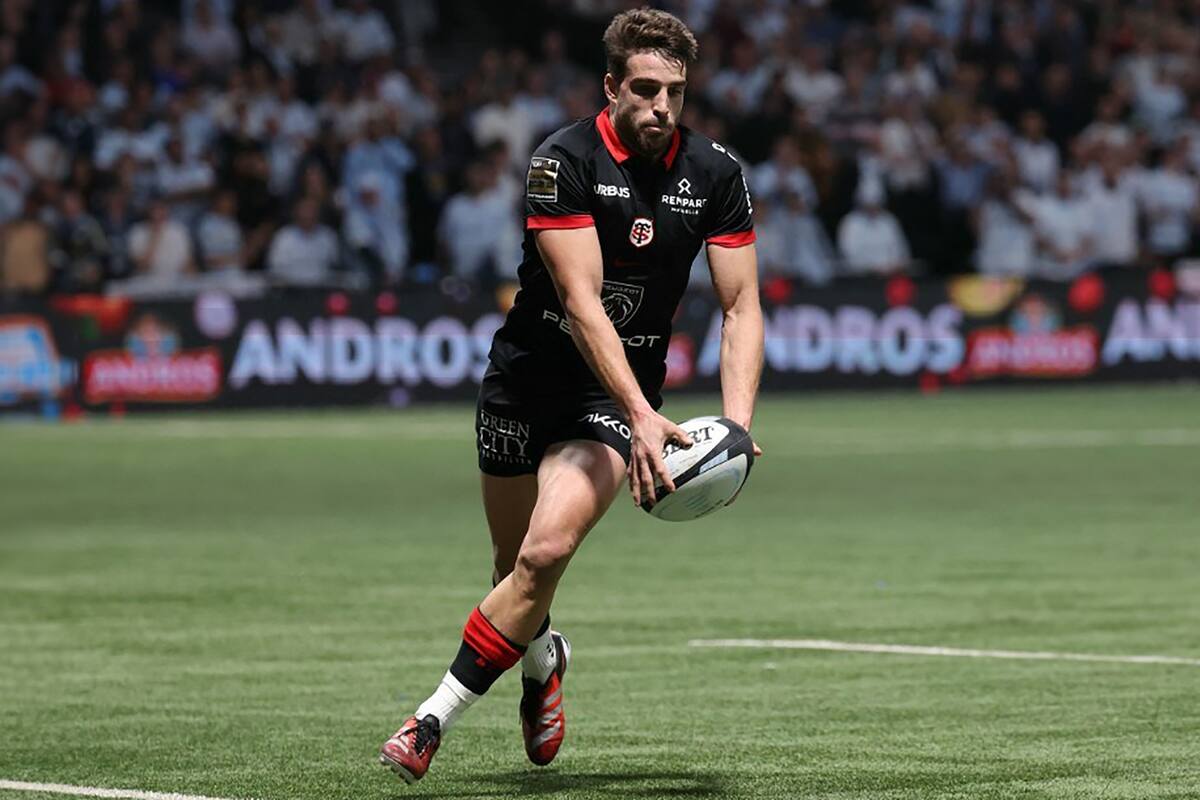 Juan Cruz Mallía, destacado en Stade Toulousain