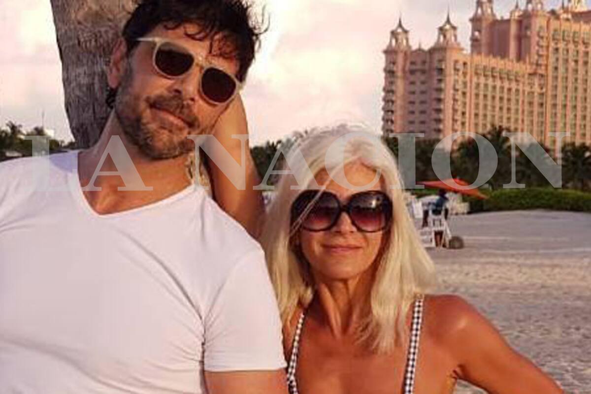 Juan Darthés y María Leone