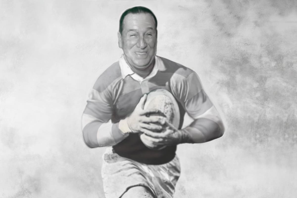 Juan Domingo Perón, con la ovalada