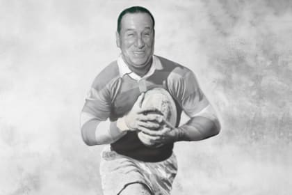 Juan Domingo Perón, con la ovalada