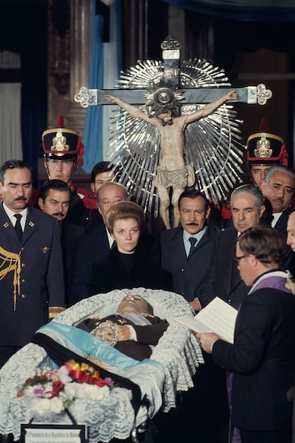 Juan Domingo Perón murió el 1 de julio de 1974.