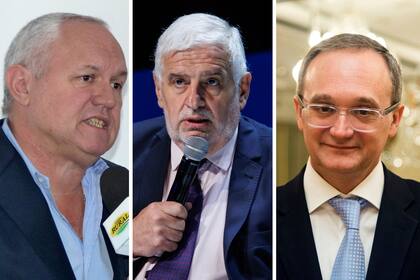 Juan Eiras, Fernando Vilella y Gustavo Idígoras