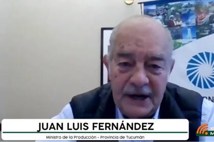 Juan Fernández, ministro de producción de Tucumán