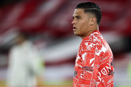 Juan Fernando Quintero fue mayormente suplente en River en el ciclo actual al mando de Eduardo Coudet