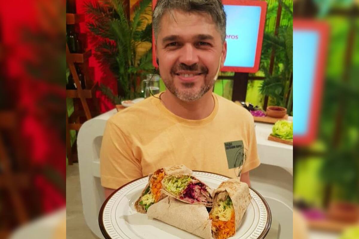 Juan Ferrara conduciría Que mañana!, el ciclo que conducía Guillermo Calabrese (Foto Instagram @juanferraracocina)