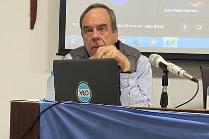 Juan Goya, vicepresidente segundo de CRA y delegado en la Mesa Ejecutiva de CRA por la Federación de Sociedades Rurales de Chubut