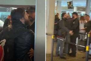 Juan Grabois al llegar al aeropuerto de Ezeiza