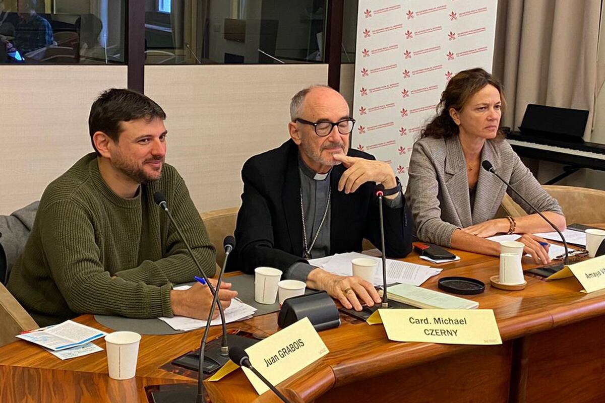 Juan Grabois en el Vaticano