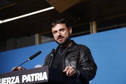 Juan Grabois, en el búnker de Fuerza Patria