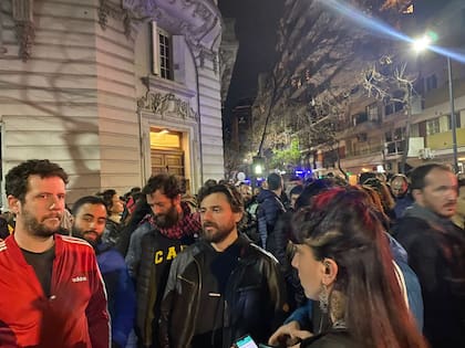 Juan Grabois en Recoleta, tras el intento de magnicidio