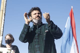 Toma. Fernández marca distancia con Grabois y pide acatar el fallo de la jueza