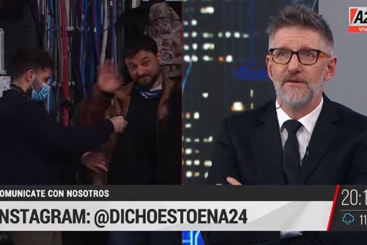 Juan Grabois tuvo un intercambio con Luis Novaresio durante el pase entre este y Viviana Canosa y, aunque fue todo a modo de broma, terminó abandonando el estudio