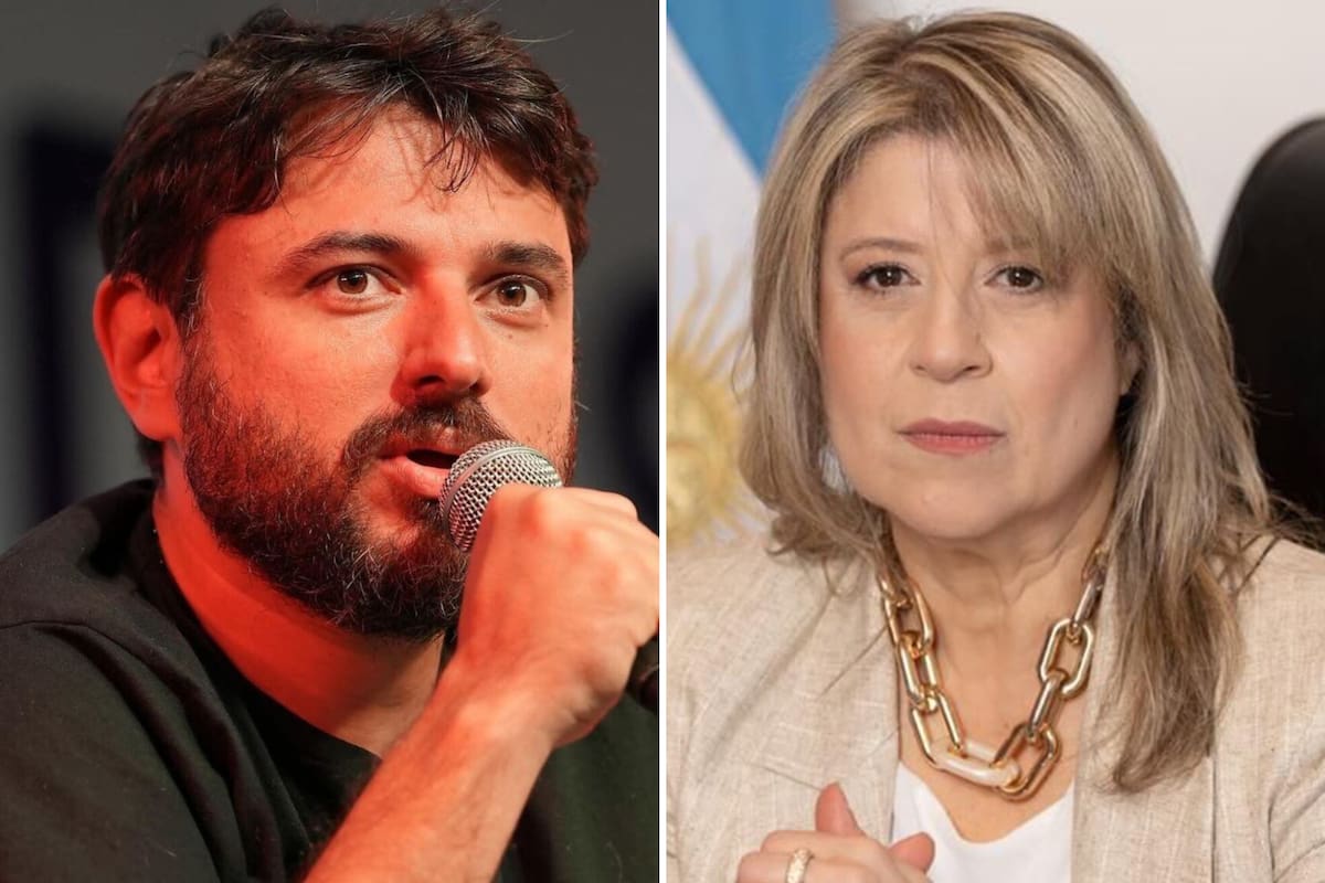 Juan Grabois y Alejandra Monteoliva