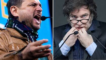 Juan Grabois y Javier Milei