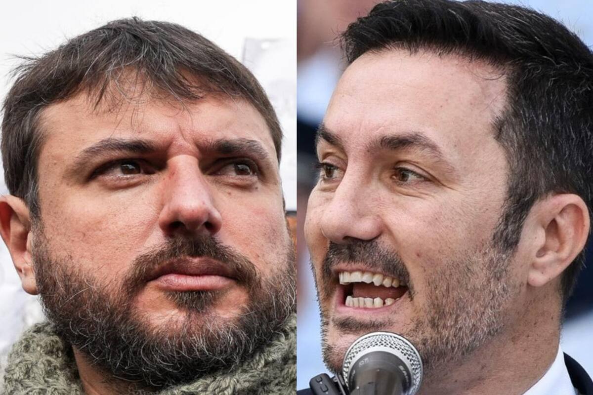 Juan Grabois y Luis Petri.