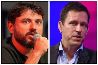 Grabois insistió en la importancia de su reunión con Peter Thiel