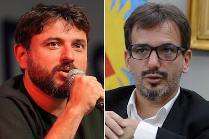 Juan Grabois y Sebastián Galmarini