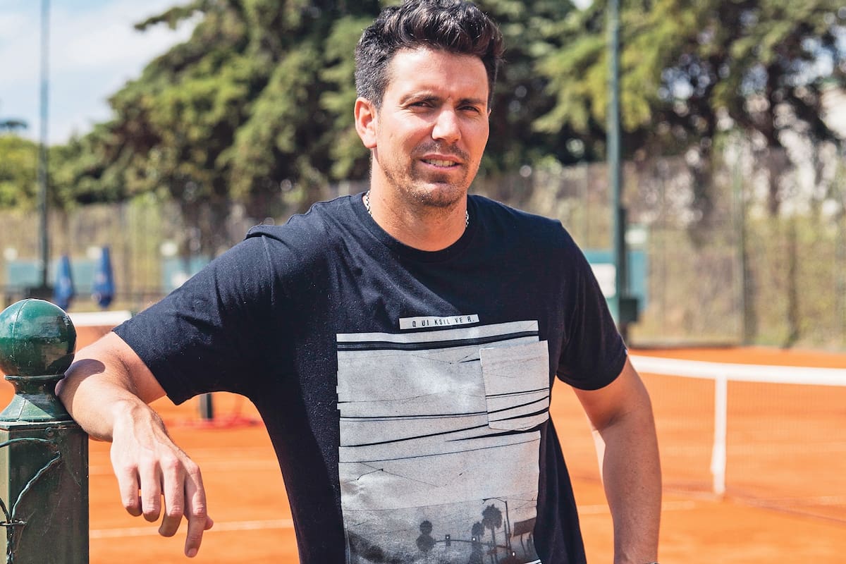 Juan Ignacio Chela, un tenista aprendiendo a vivir su nueva vida (no tan) lejos de las canchas