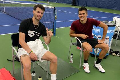 Juan Ignacio Londero y Federico Coria recibieron el resultado negativo del test de Covid-19 y fueron autorizados a entrenarse en Nueva York.