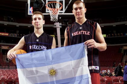 Juan Ignacio Pepe Sánchez y Rubén Wolkowyski, los dos primeros argentinos en pisar la NBA y el recuerdo de un mojón en la historia del deporte que cumple 20 años