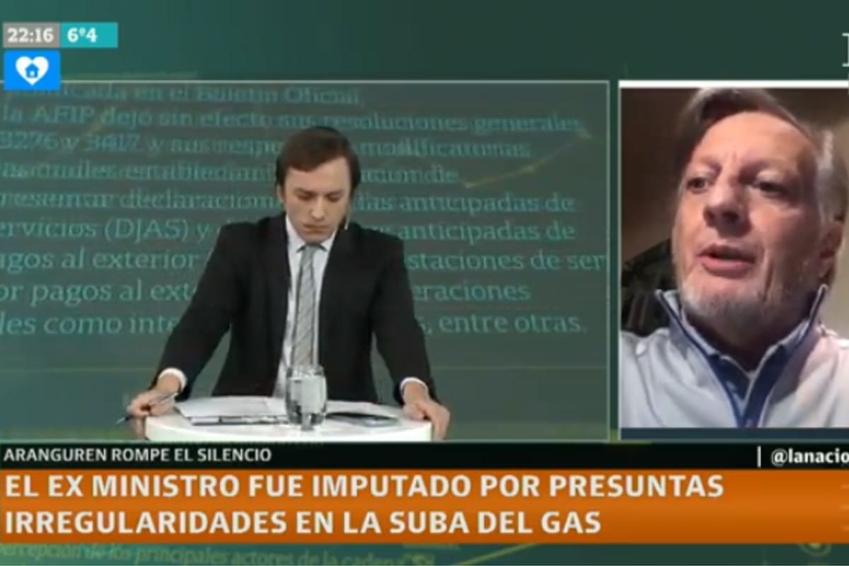 Juan José Aranguren habló en Mesa Chica y dijo que la denuncia en su contra tiene "una clara intencionalidad política"