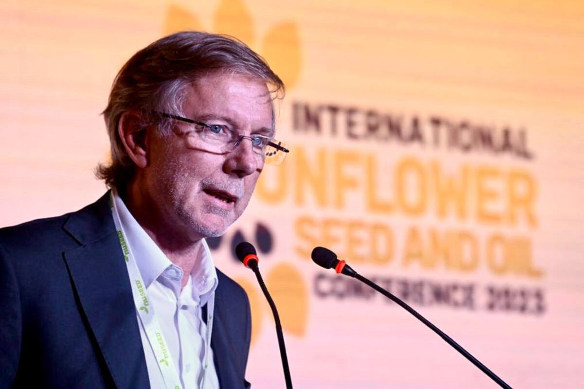Juan José Bahillo, secretario de Agricultura, durante el Congreso que se desarrolla esta semana en la Argentina