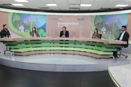 Juan José Bartolomé Saavedra (Cero Market), Lucía Denevi (House of Mats), José Del Rio (LA NACION), Livia Armani (Space Guru) y Pedro Roisman (Martha).