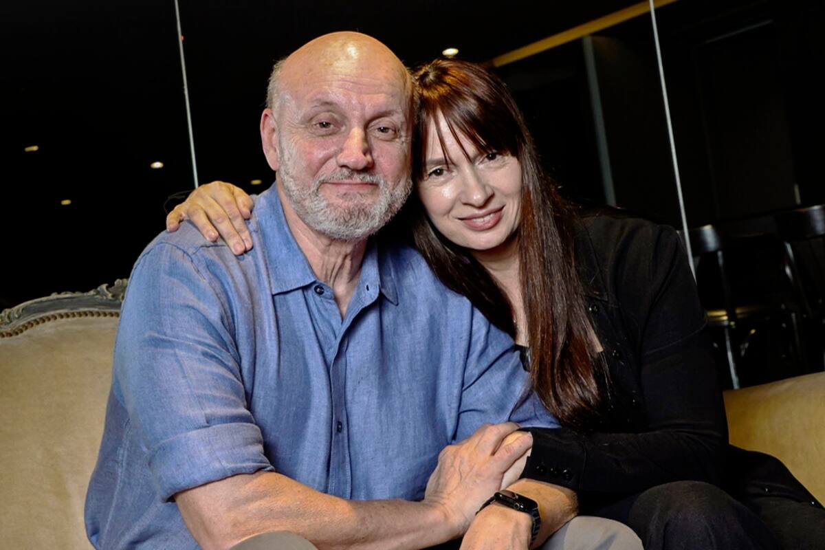Juan José Campanella y su mujer, Cecilia Monti, posan juntos por primera vez en esta entrevista exclusiva para LA NACIÓN