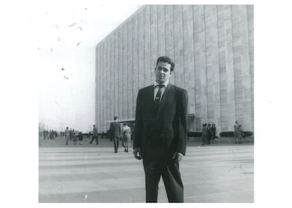 Juan Laguna en Nueva York, 1947