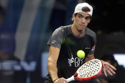 Juan Lebrón, en acción
