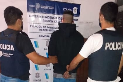 Juan Manuel Barrios, de 25 años, detenido cuando intentaba salir de la ciudad de La Plata tras el asesinato de su excuñado Jonatan Baiza