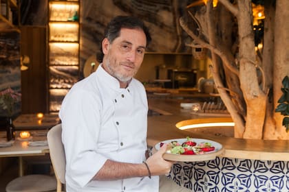 Juan Manuel Cavoret es el chef a cargo de esta innovadora propuesta