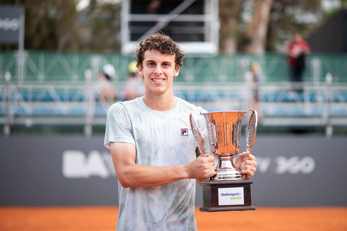 Juan Manuel Cerúndolo es el nuevo campeón del Challenger de Buenos Aires, jugado en el Racket