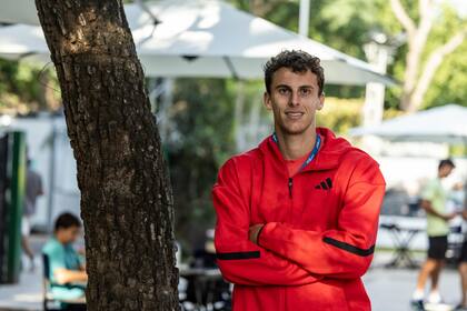 Juan Manuel Cerúndolo, sereno y contento, tras superar la qualy del ATP de Buenos Aires e ingresar en el main draw