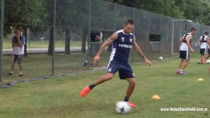 Juan Manuel Martínez ya se entrenó con el equipo