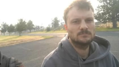 Juan Manuel Reverter en su arresto en Oregón