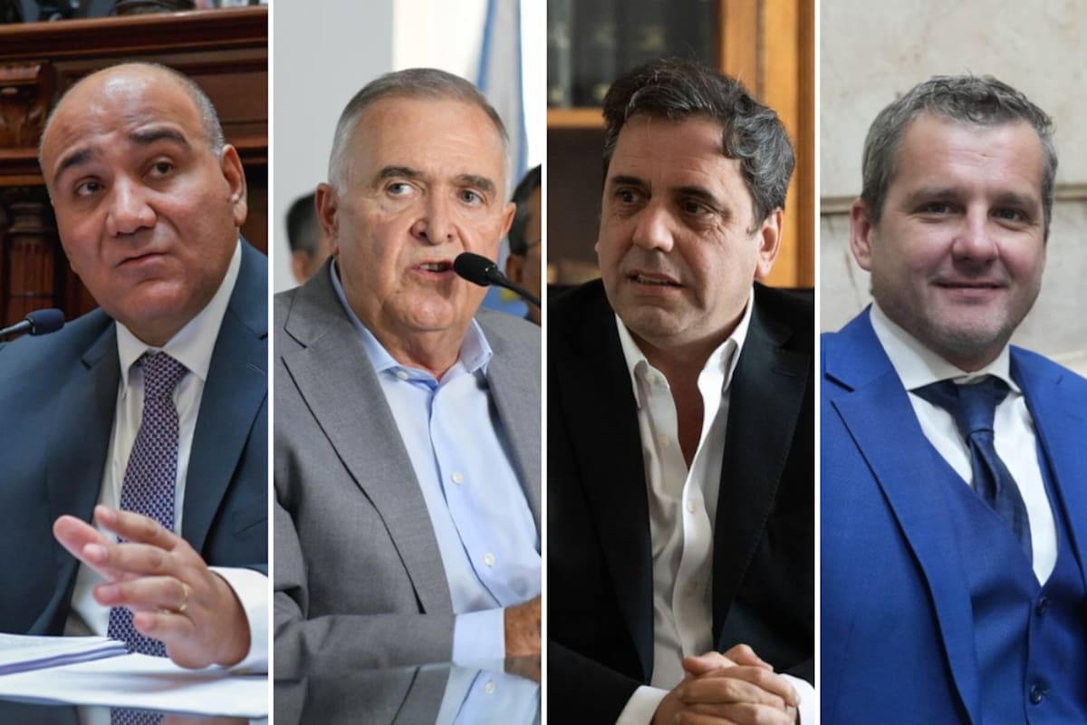 Juan Manzur, Osvaldo Jaldo, Lisandro Catalán y Mariano Campero, los aspirantes a la gobernación en Tucumán