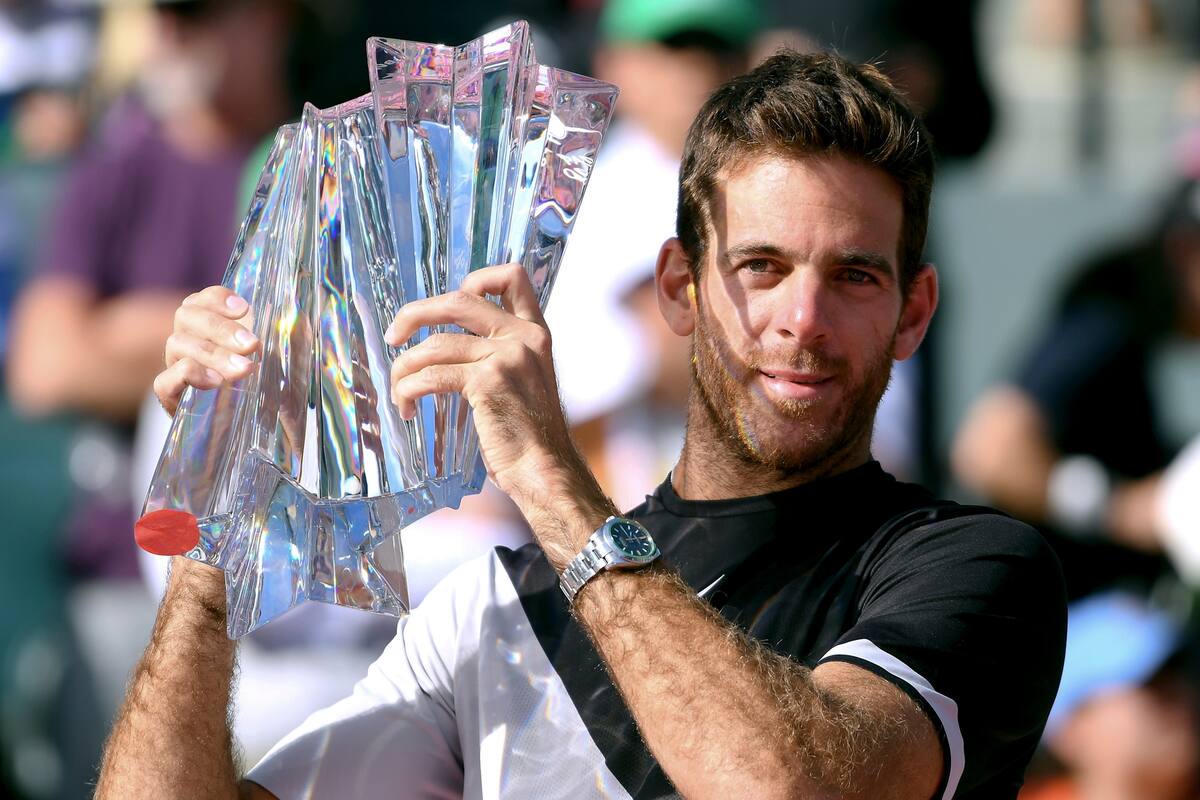 Juan Martín Del Potro, Campeón en Indian Wells