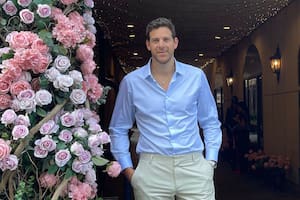 Juan Martín del Potro, con LA NACION en Nueva York