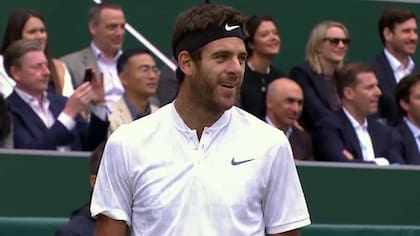 Juan Martín Del Potro debutó con una victoria ante Gilles Simon