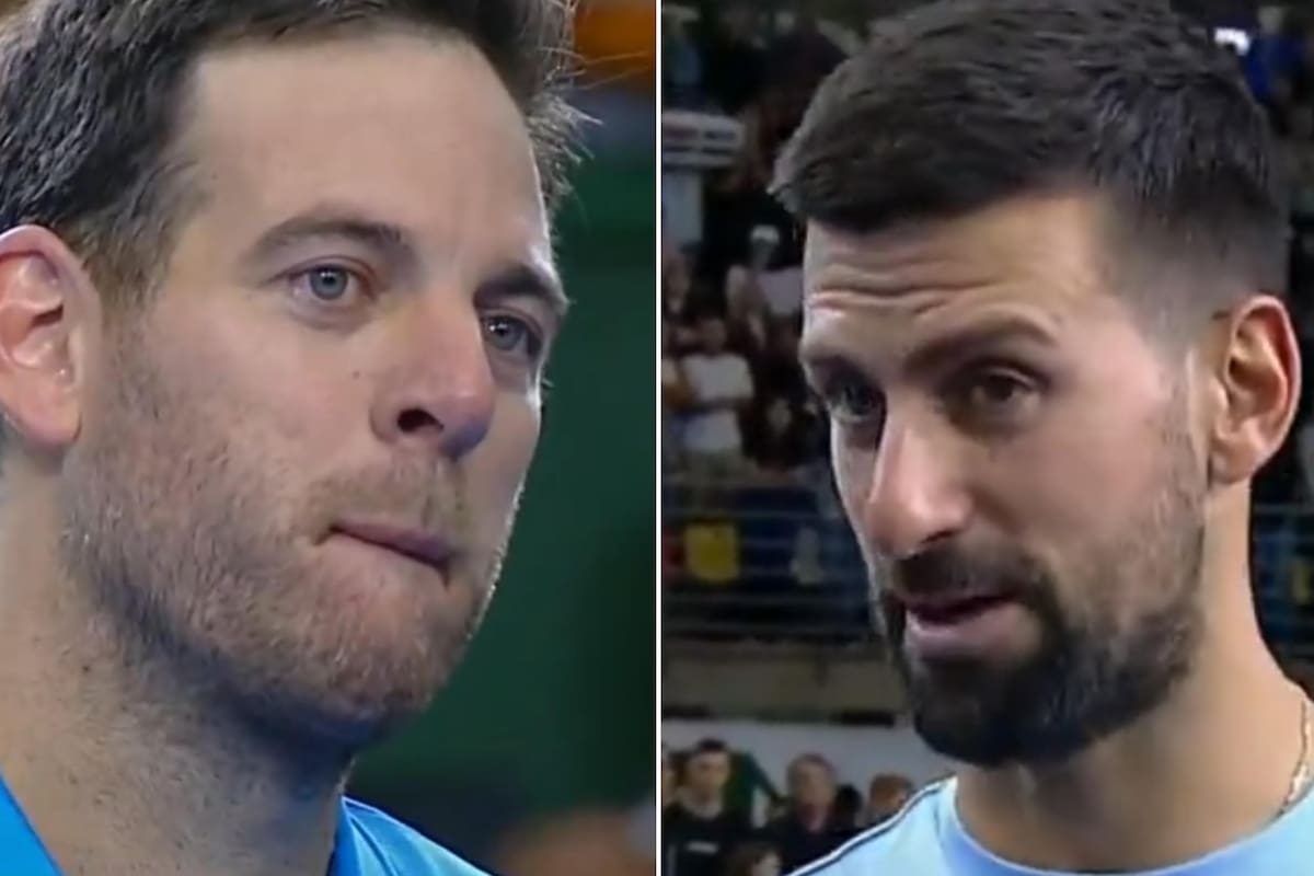 Juan Martín Del Potro invitó a Novak Djokovic a su partido despedida
