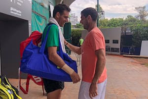 Juan Martín Del Potro y Federico Delbonis se cruzaron en el Buenos Aires antes del duelo más esperado