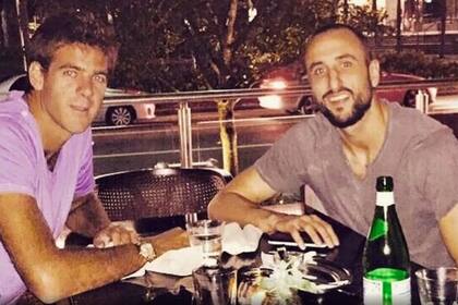 Juan Martín del Potro y Manu Ginóbili esta noche en vivo en Instagram