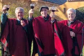 Con poncho de Los Infernales, descendientes de Güemes se reunieron para homenajear al prócer salteño