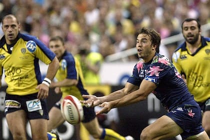 Juan Martín Hernández en el Stade Français